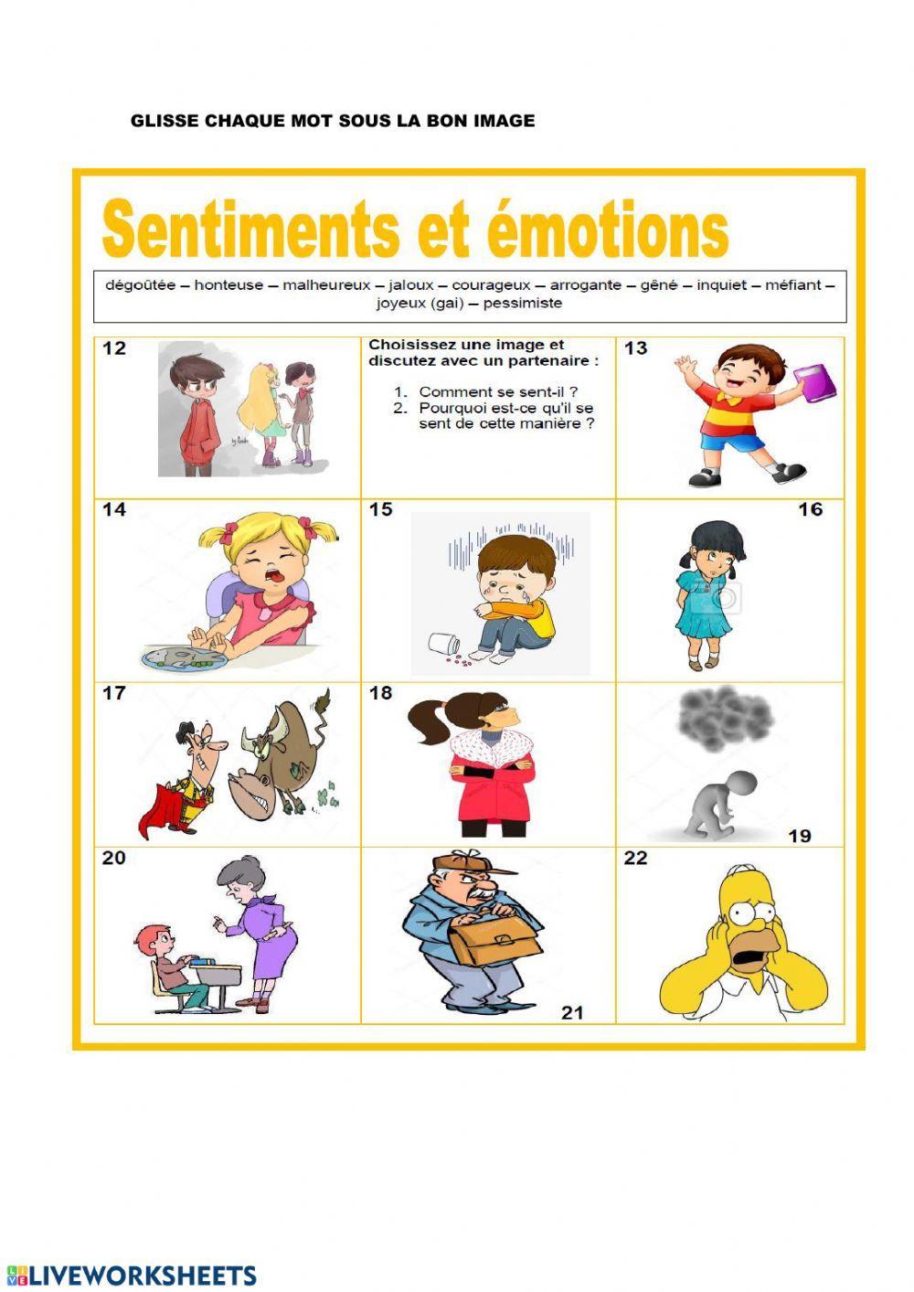 Sensations et émotions