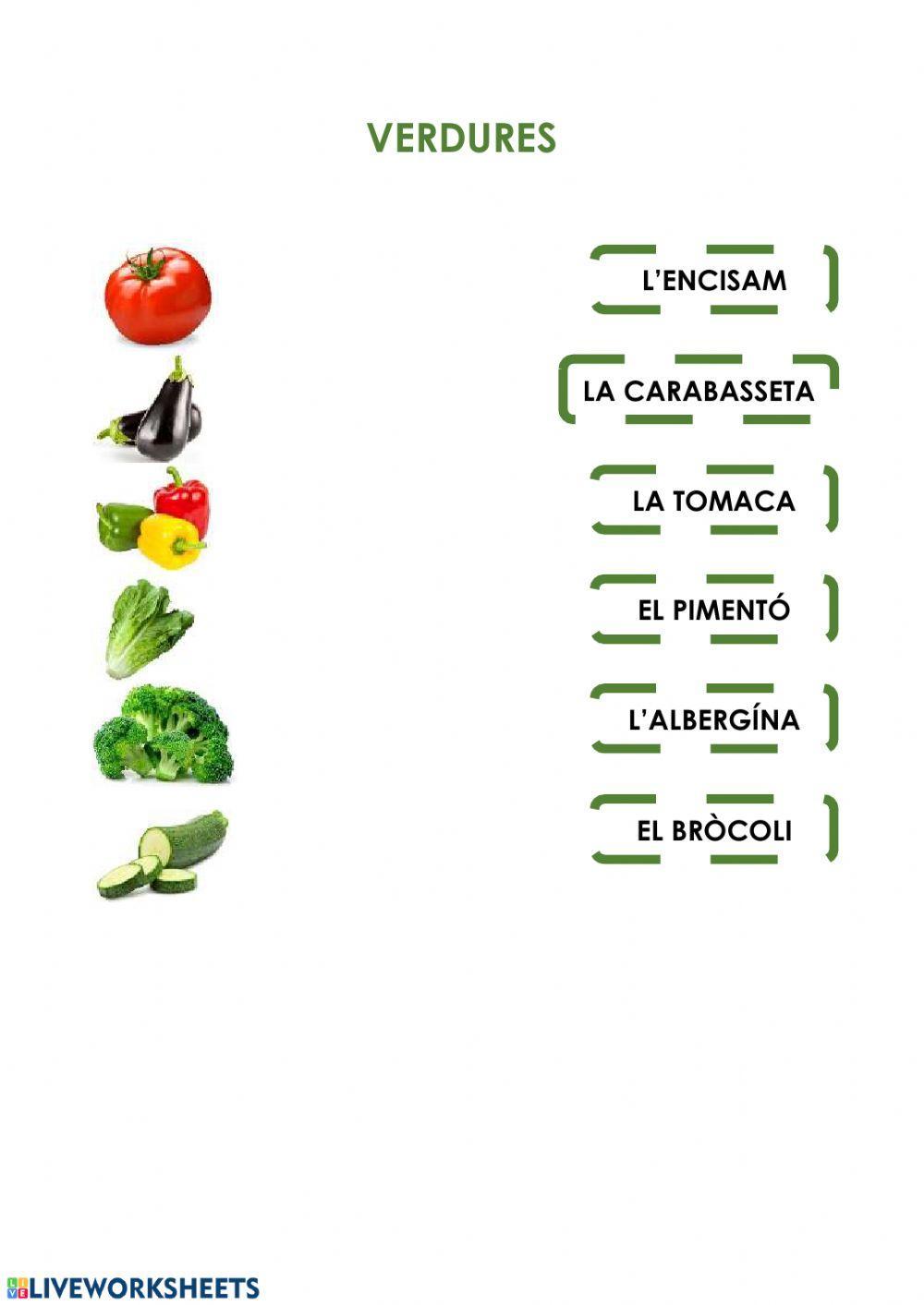 Fruites i verdures