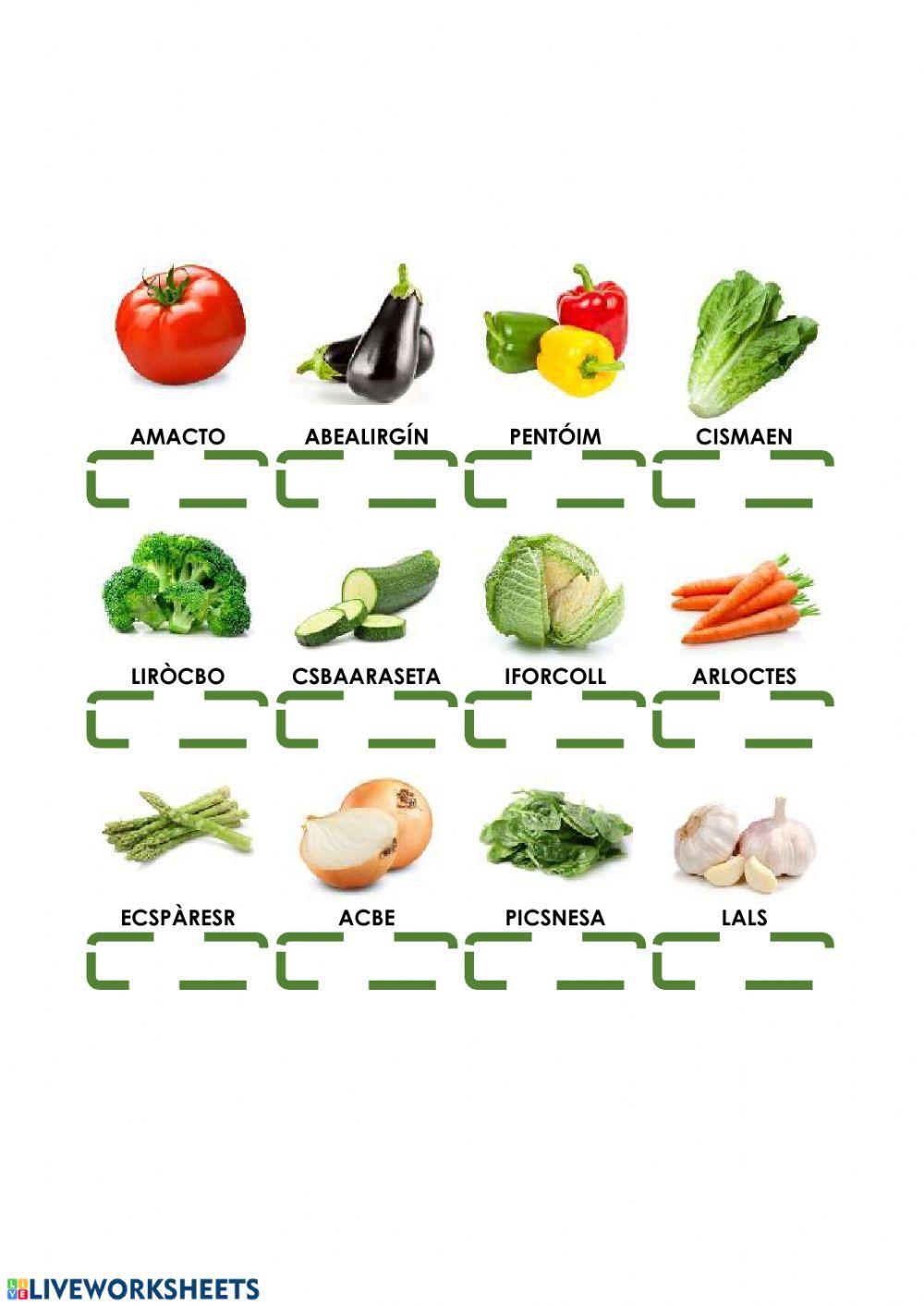 Fruites i verdures