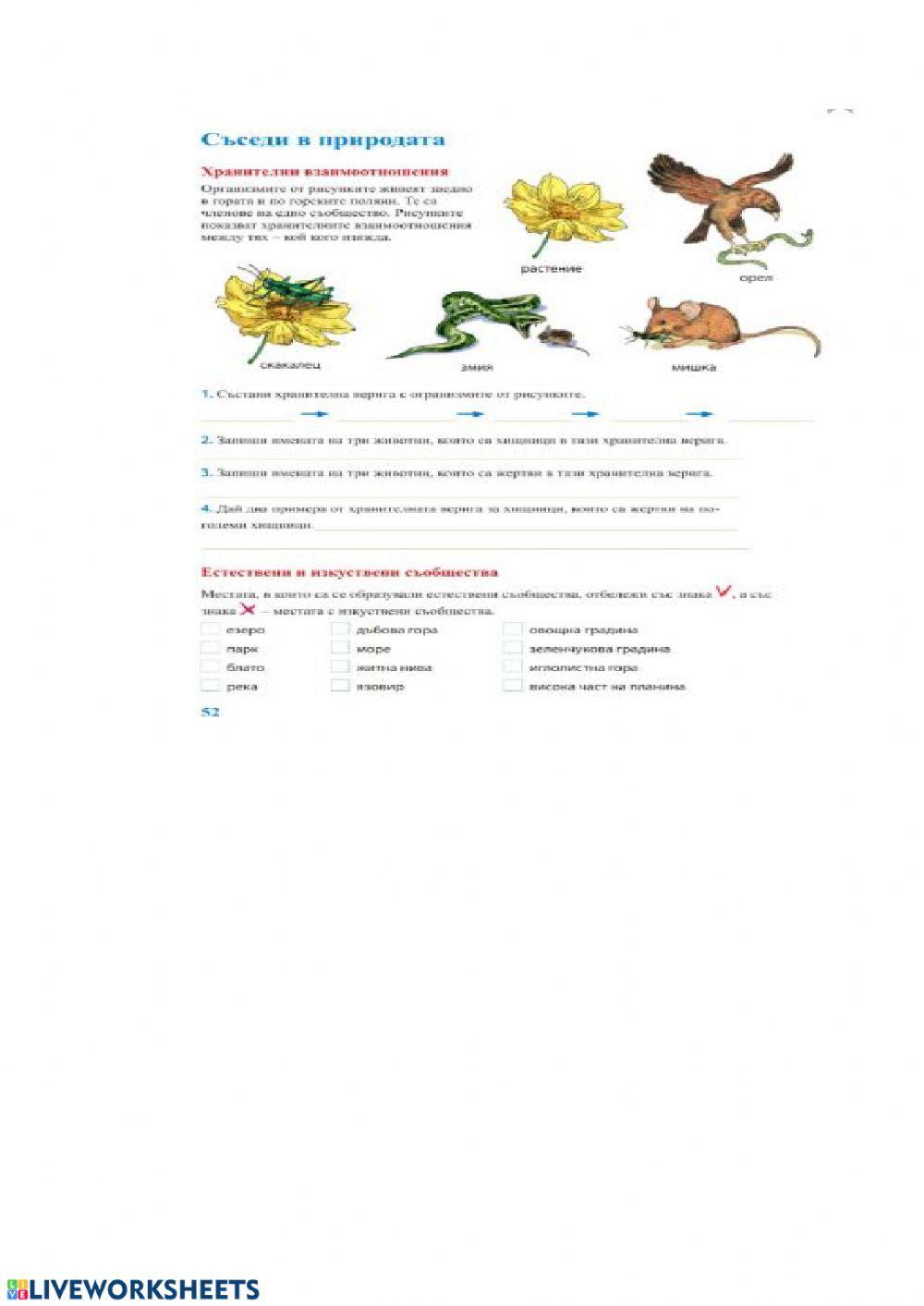 Съседи в природата