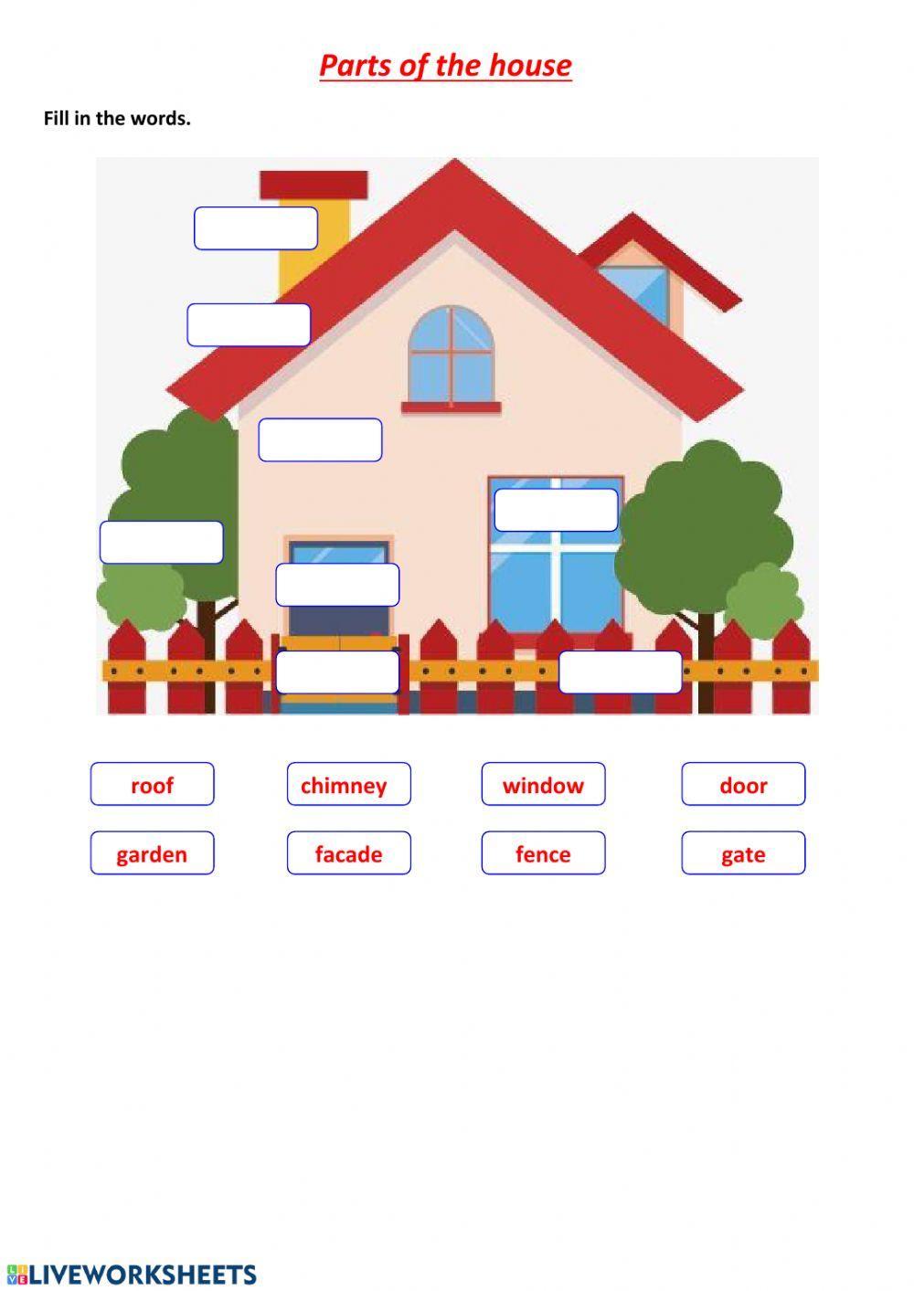 Parts Of The House 69436 Ivirene LiveWorksheets family-members-and-house-parts-pr-ct-deutsch-daf-arbeitsbl-tter-pdf-doc