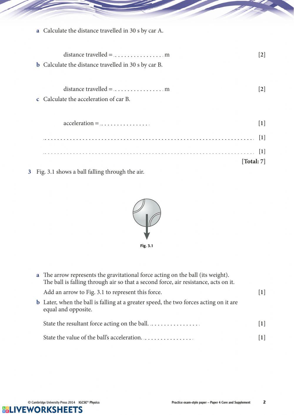 IGCSE Physics Paper 4 Revision