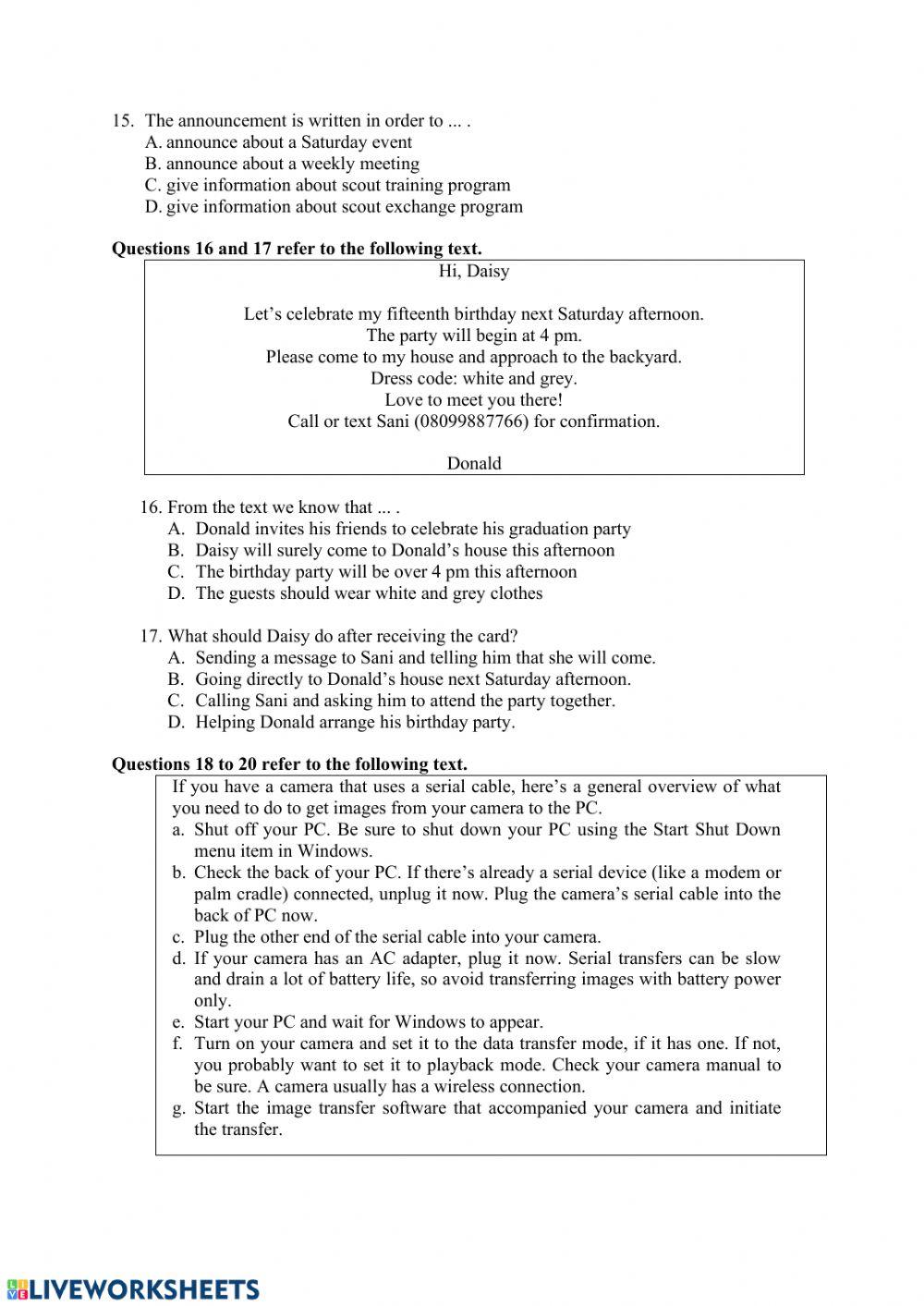 Mila try out kabupaten 2020