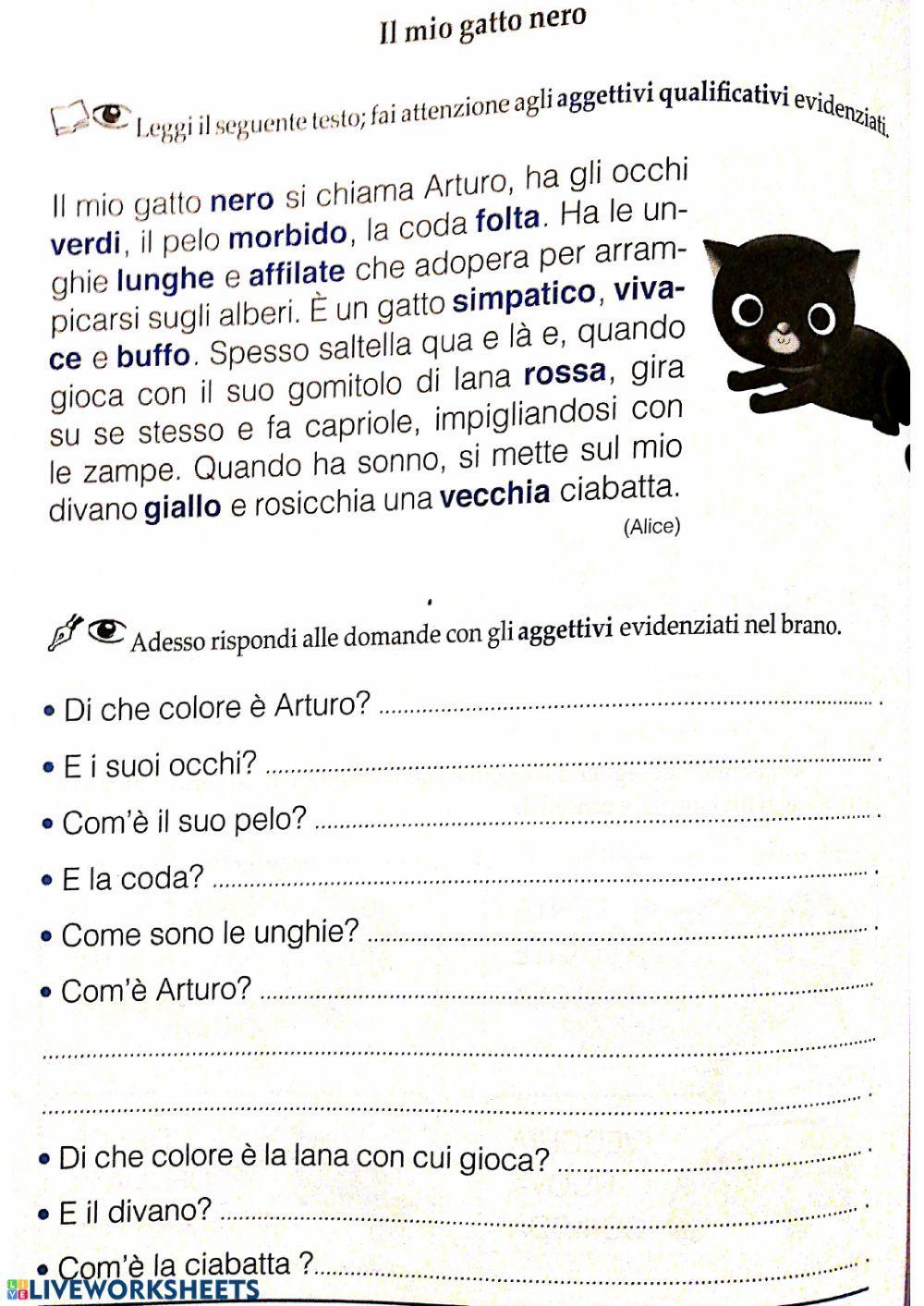 Gli aggettivi qualificativi