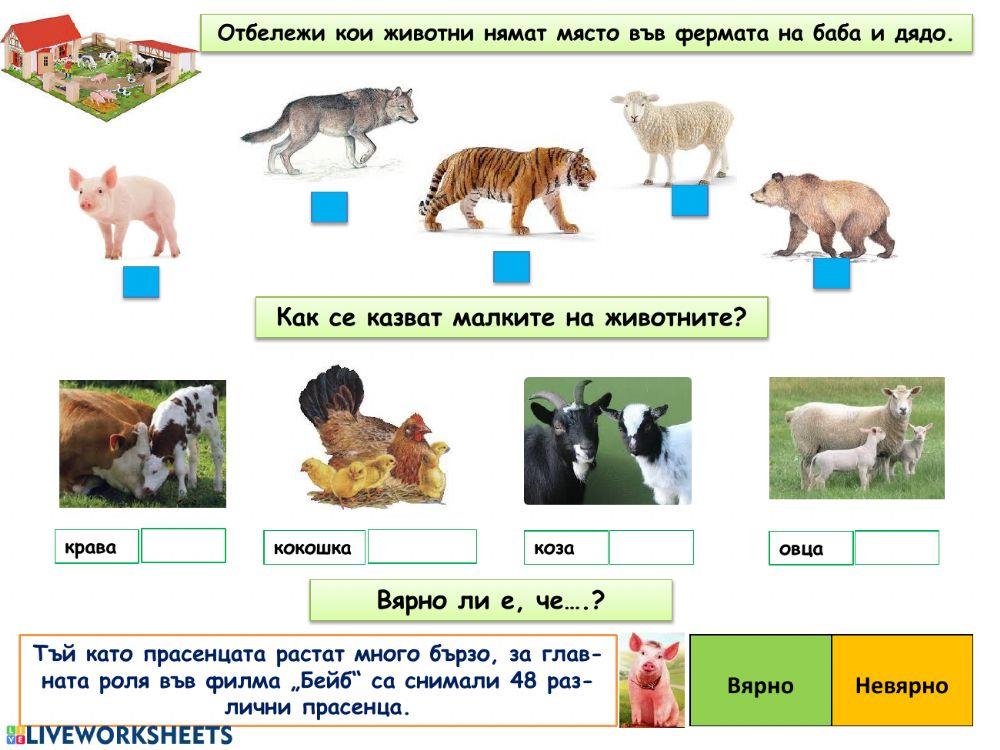 Във фермата на баба и дядо