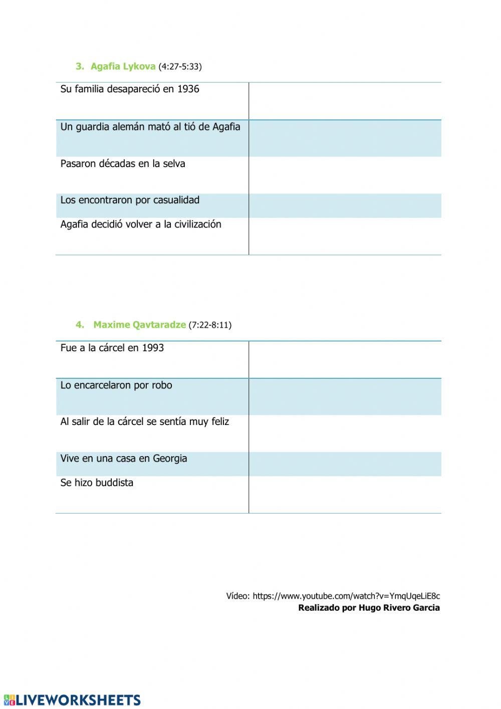 Personas con especial en común