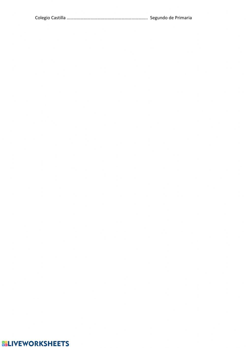 Tablas de multiplicar ( 1-5 )