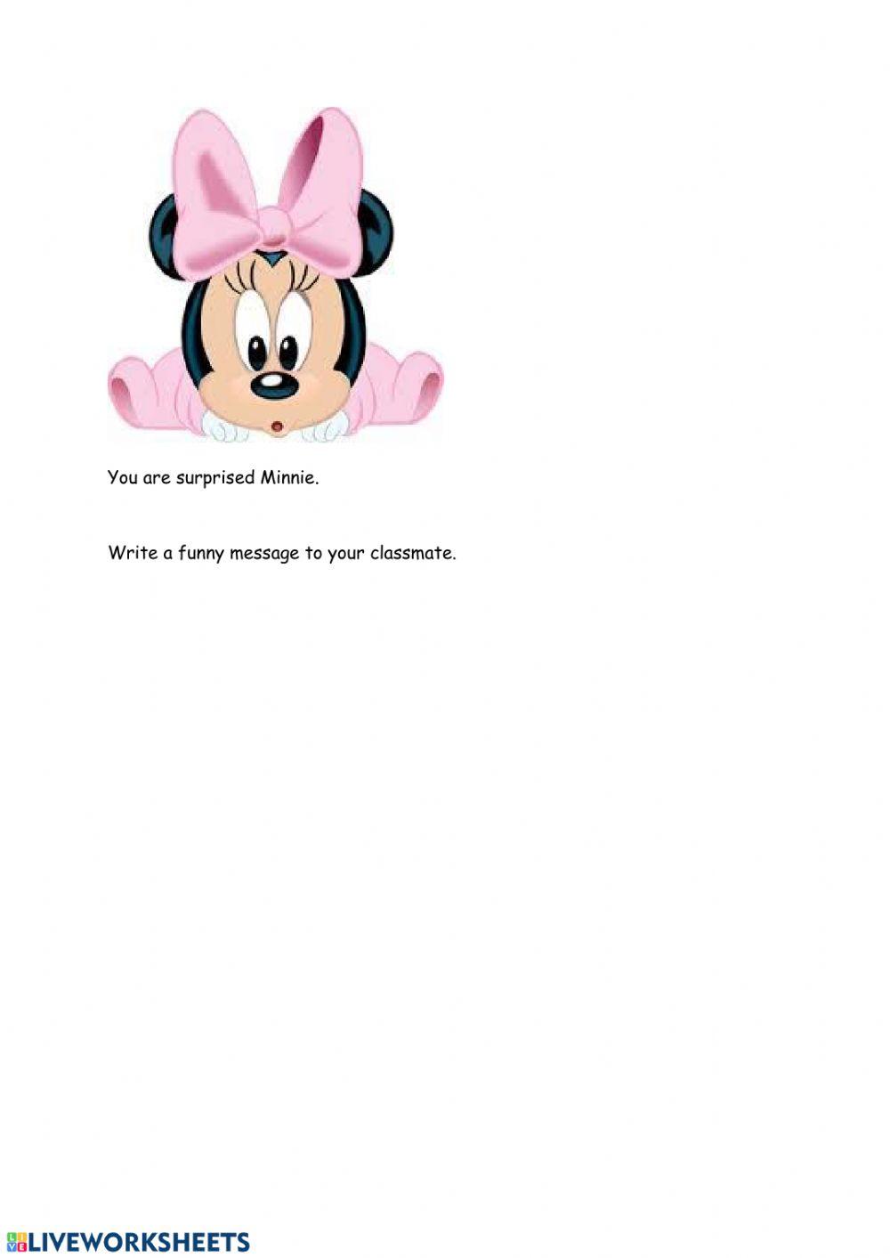 A message from Minnie