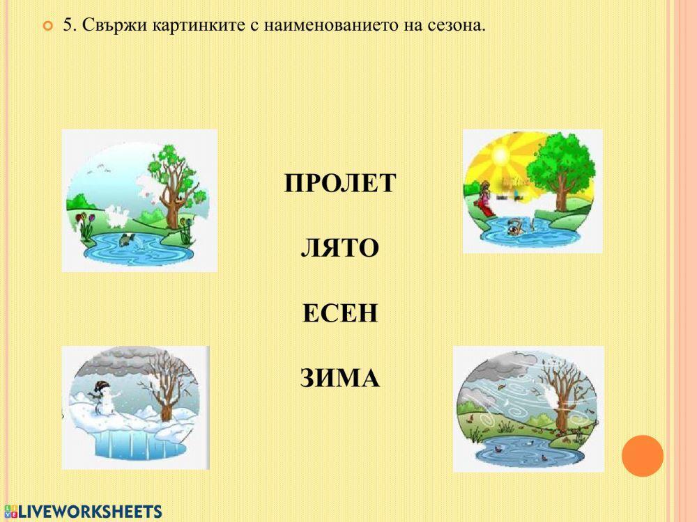 Опознавам пролетта