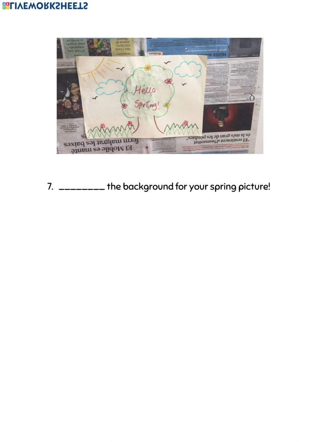 Bubble Picture Comprehension