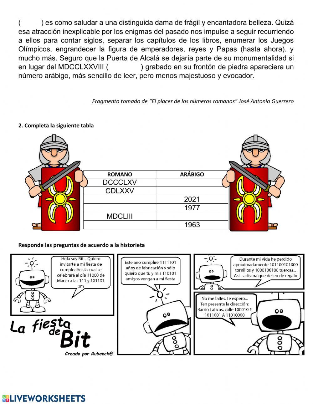 Sistemas de numeración