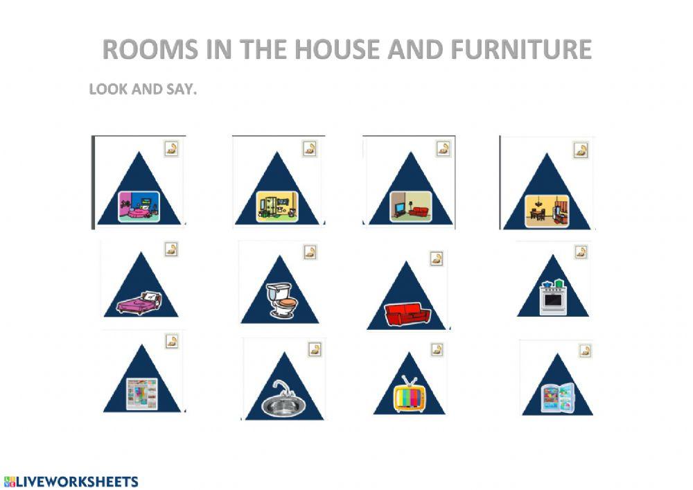 Rooms and furniture