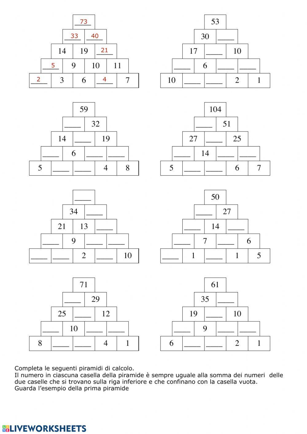 Piramidi di calcolo