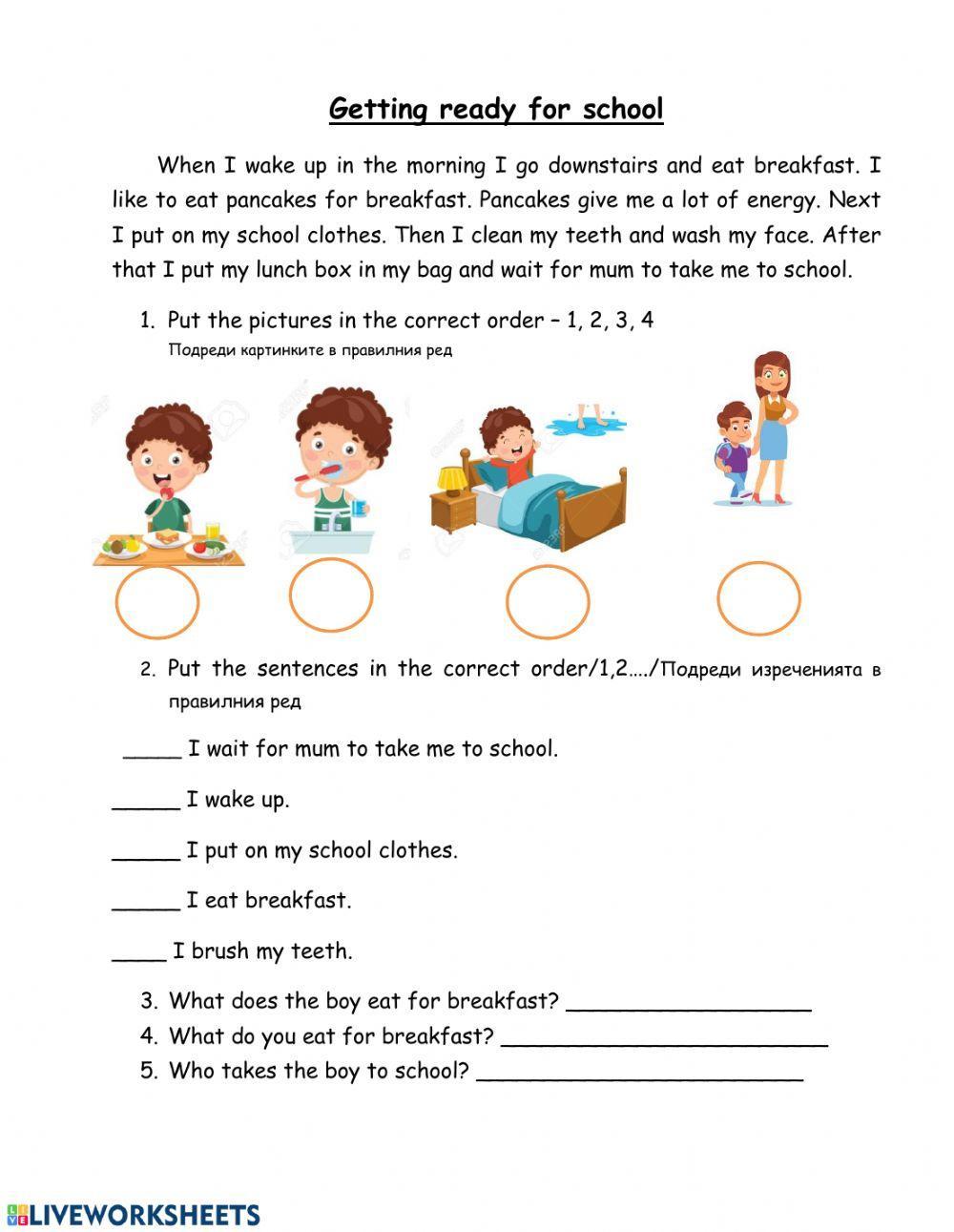 reading comprehension