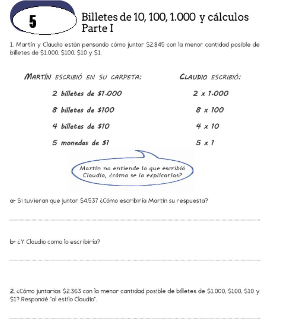 Trayectorias1 ficha 5 billetes