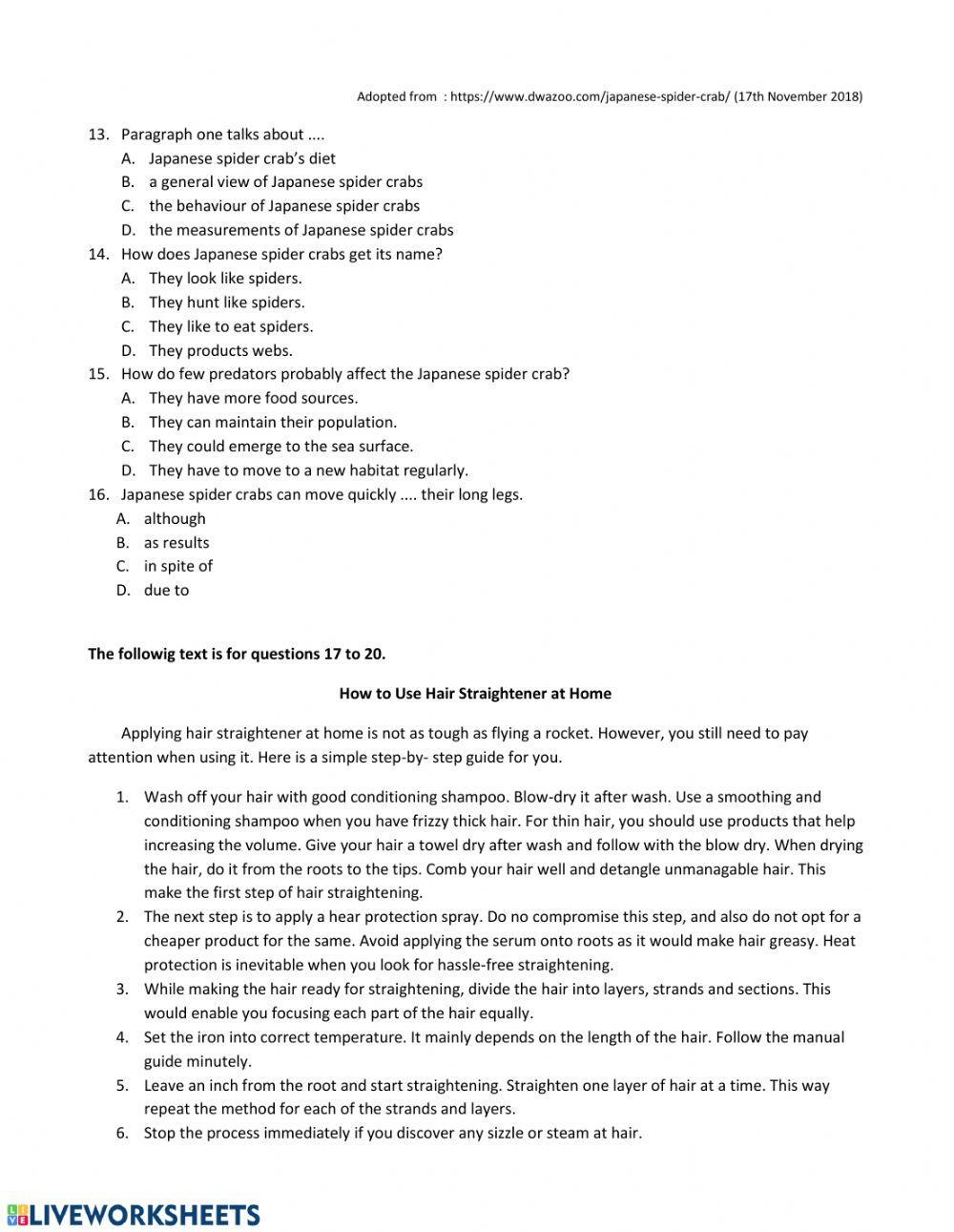 Prediksi UN (Exercises)