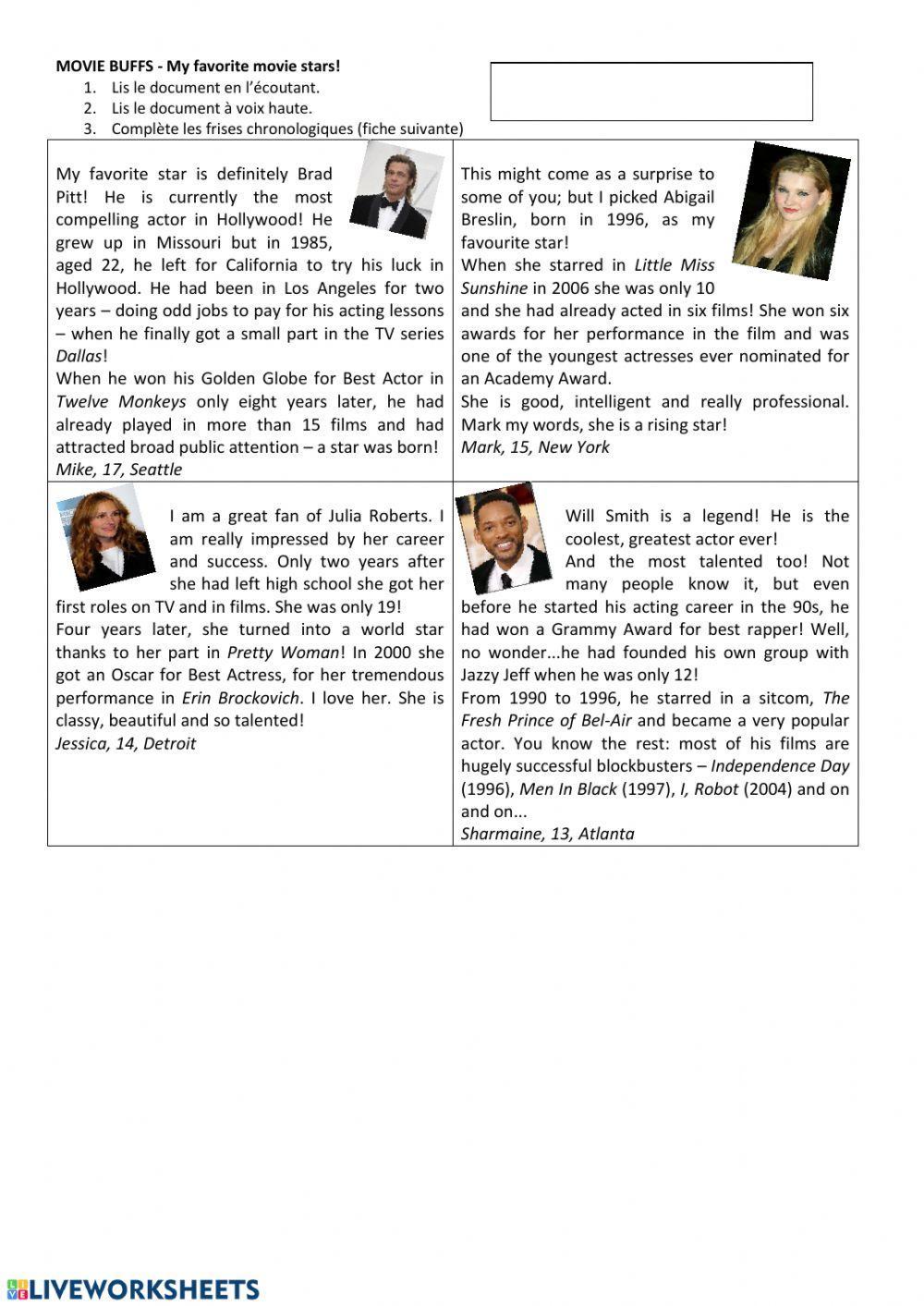 Movie buffs - article