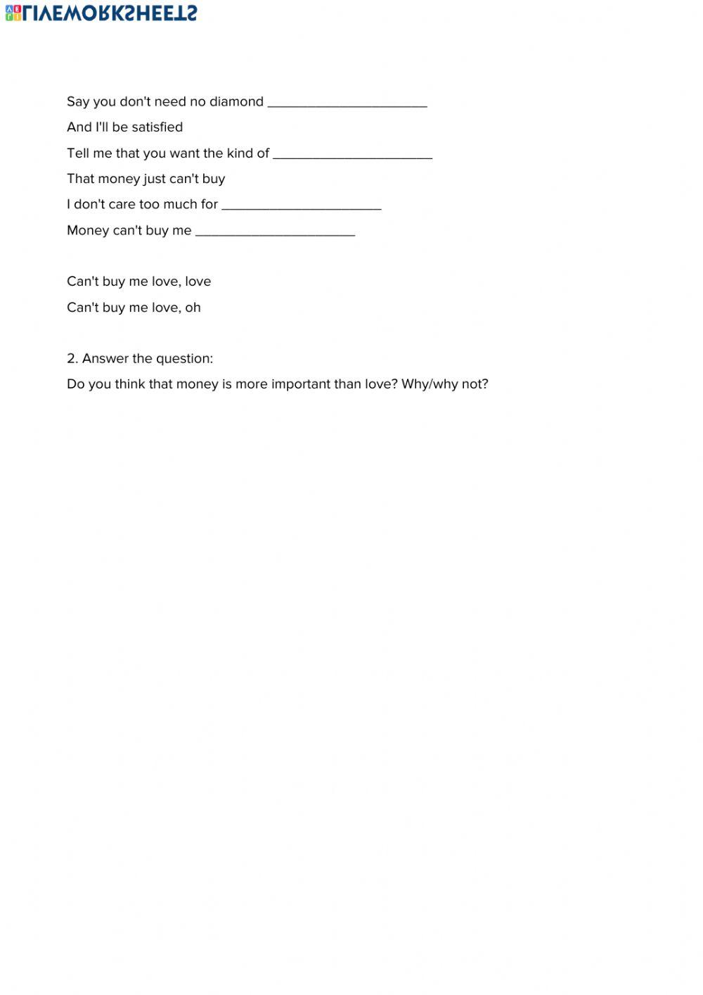 Can't buy me love - beatles