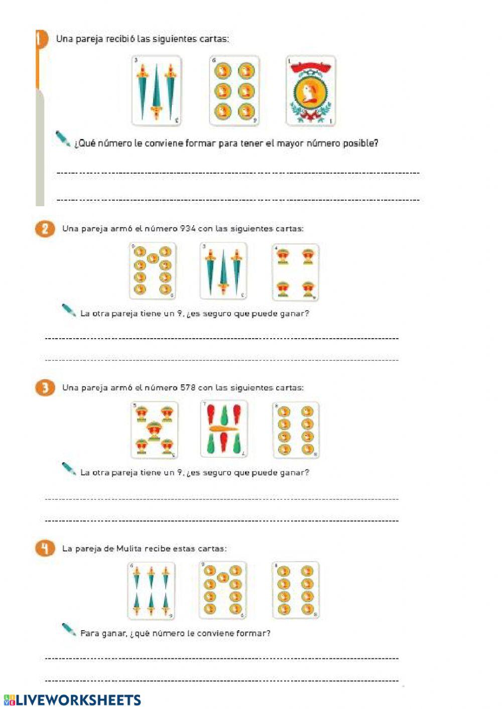 Números de 3 cifras