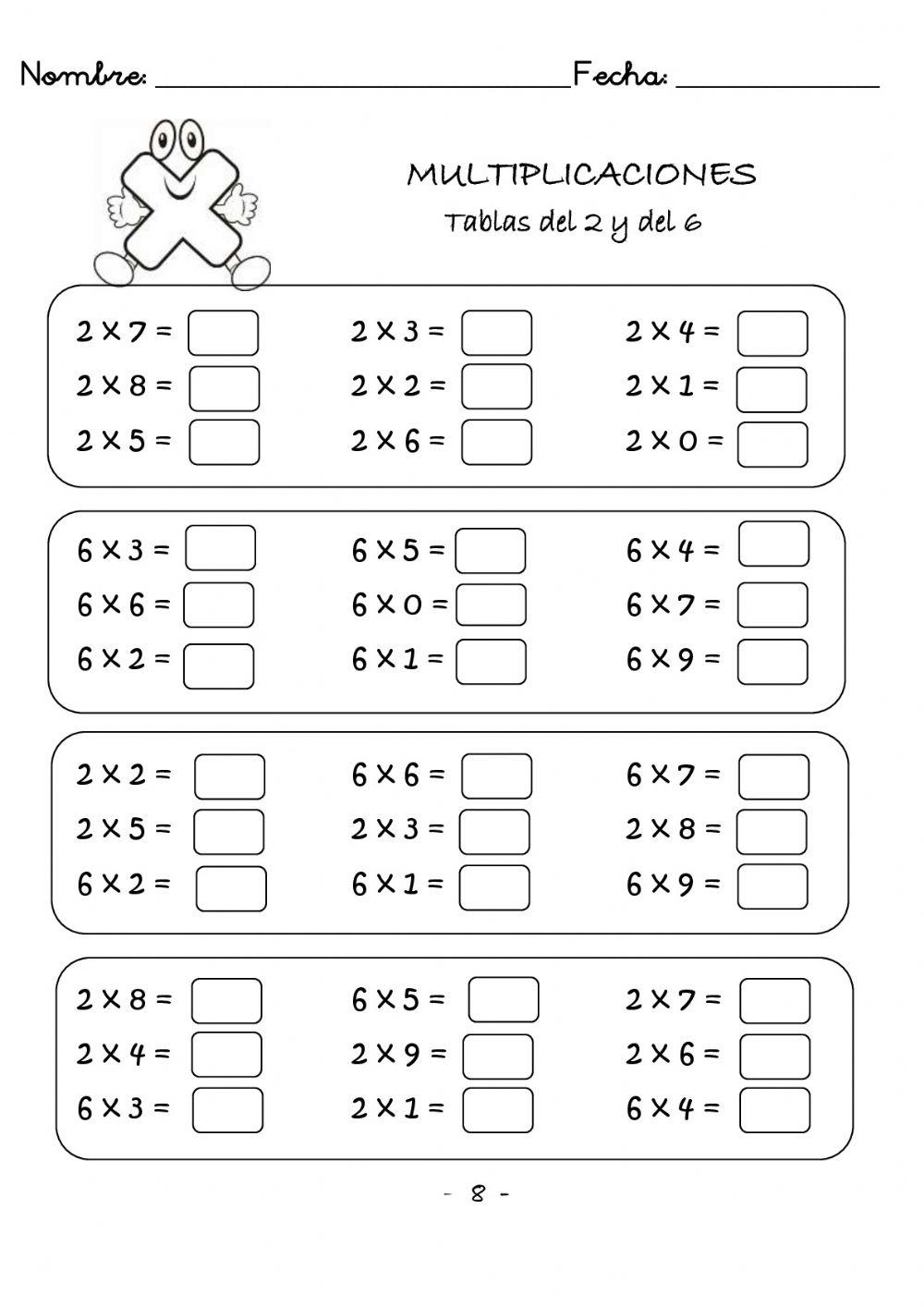 Multiplicaciones
