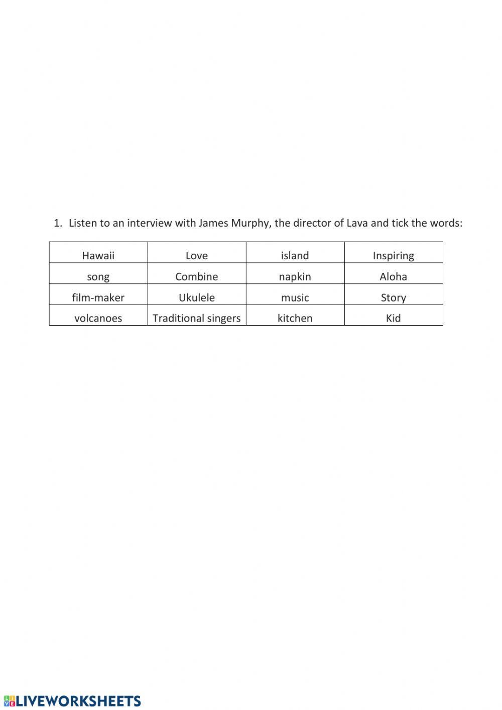 Lava Director interview