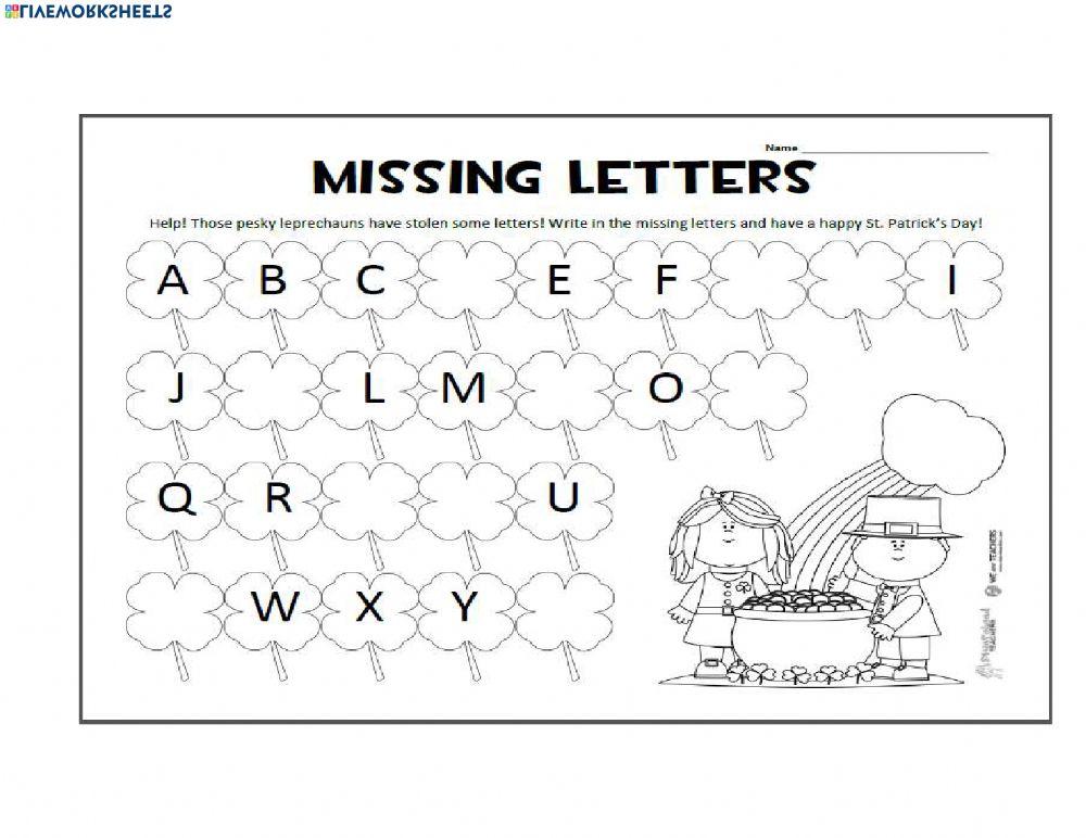 Missing Alphabets