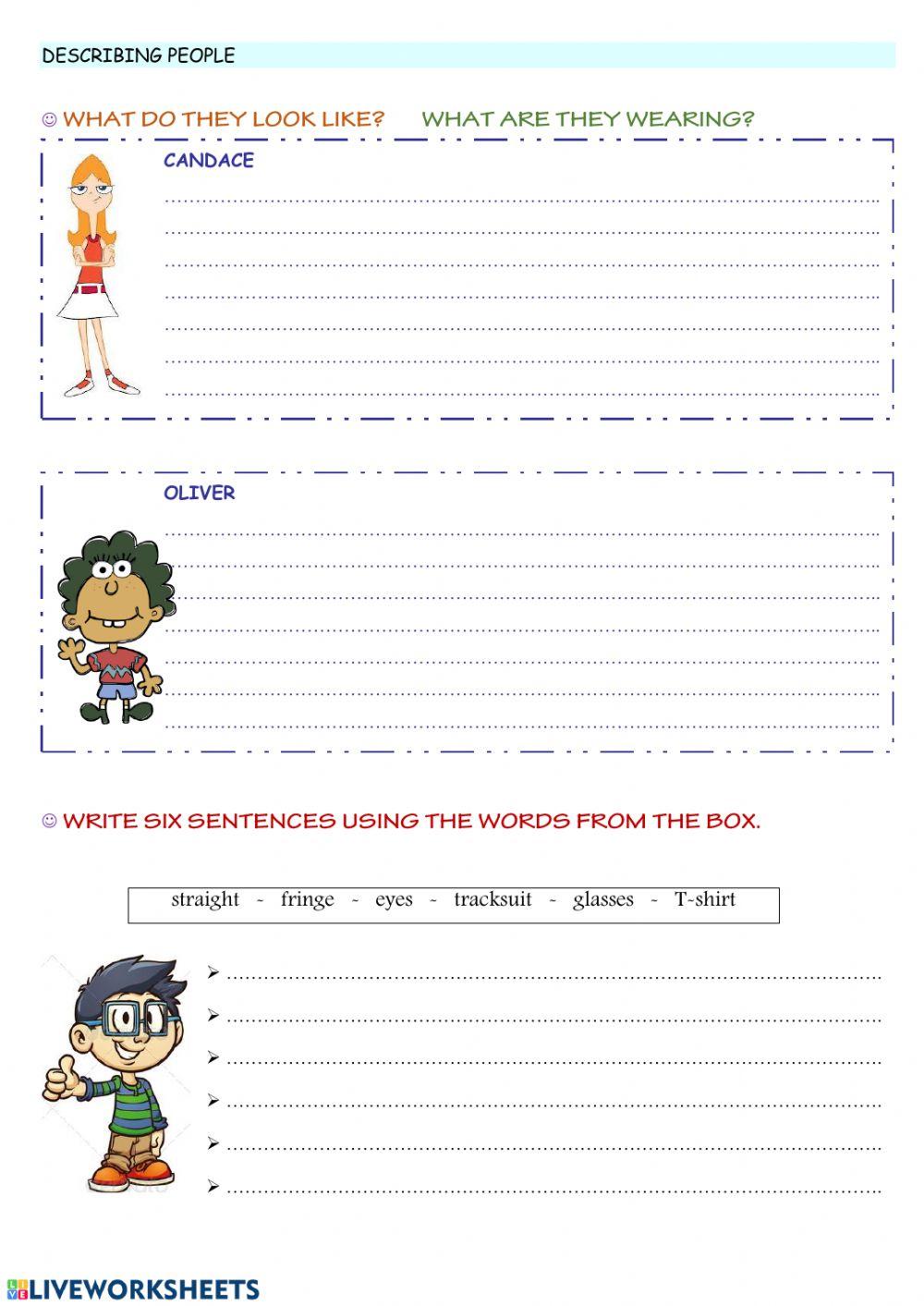 Physical appearance & CLOTHES