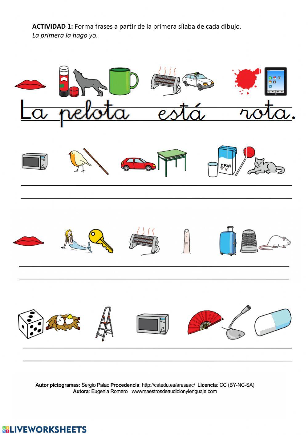 Descifra la oración.