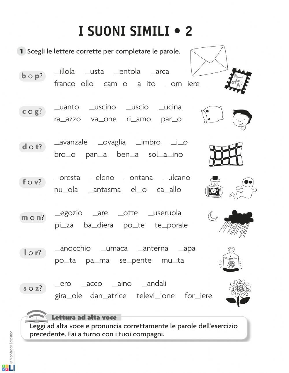 Grammatica 2A dal 30 marzo al 5 aprile