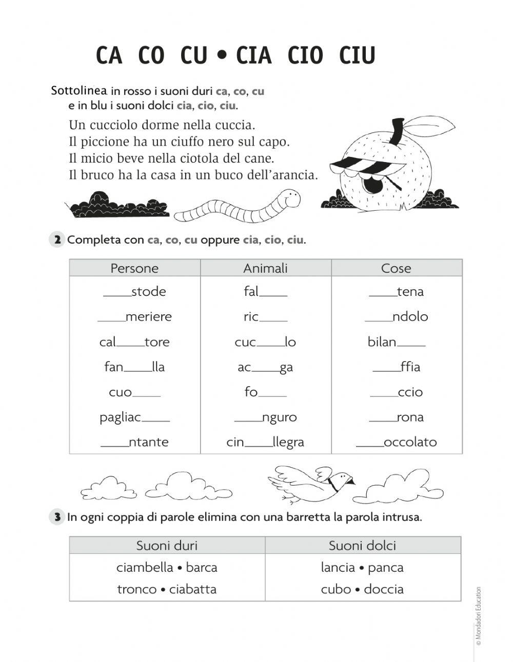 Grammatica 2A dal 30 marzo al 5 aprile