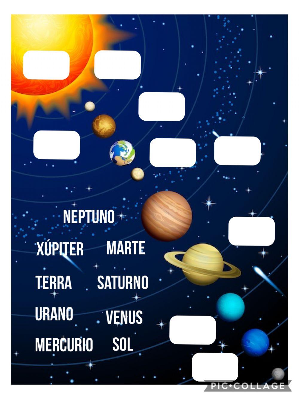 O sistema solar