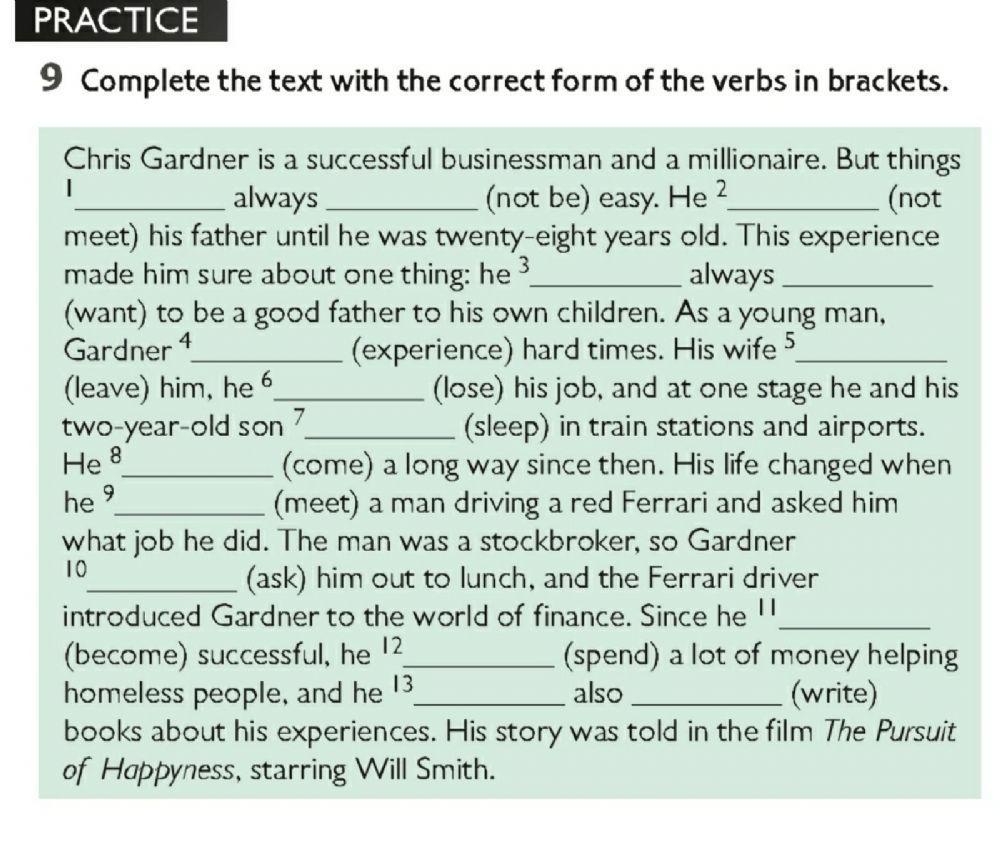 Present Perfect-Past Simple