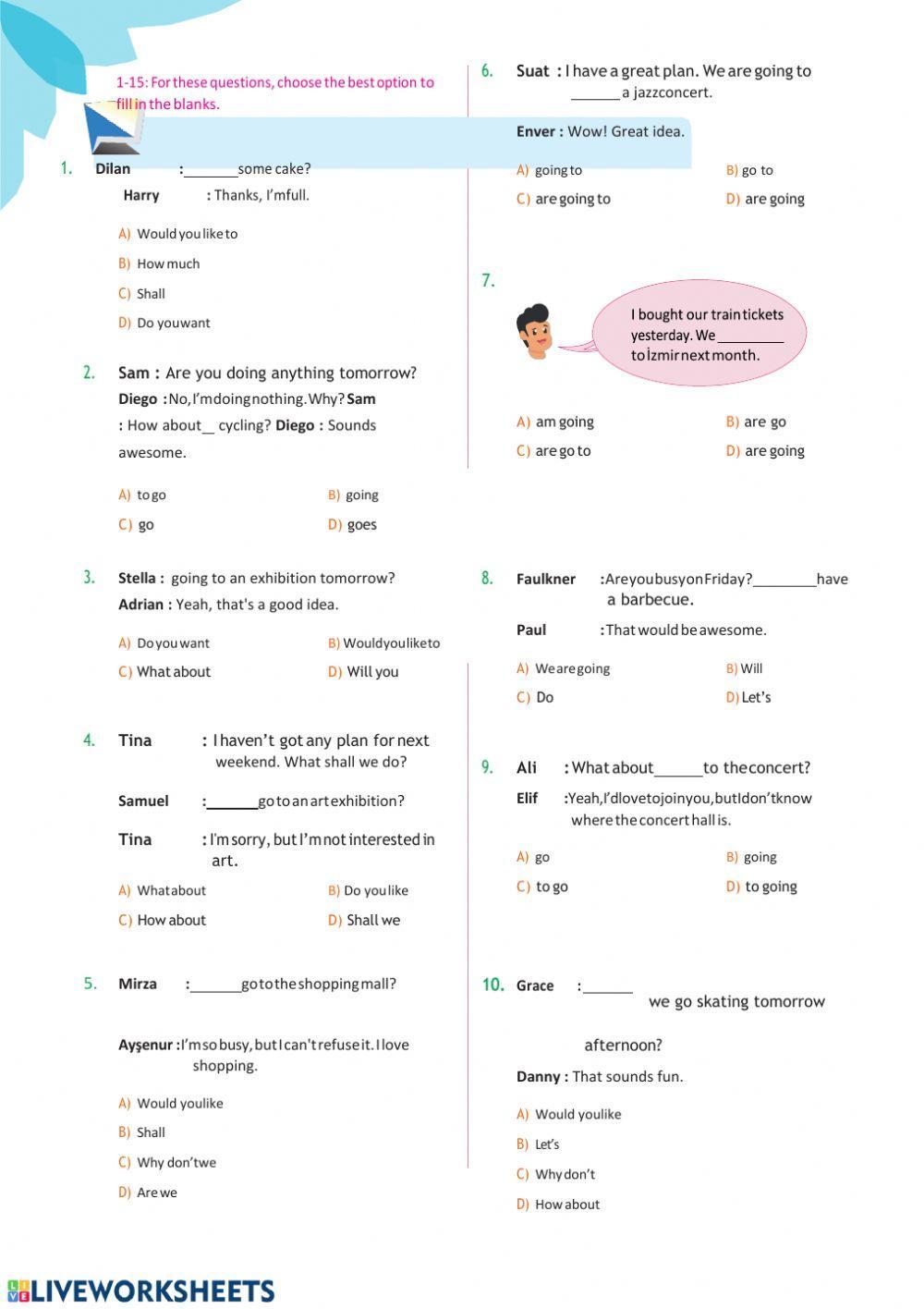 7th grades Unit 6 Celebrations