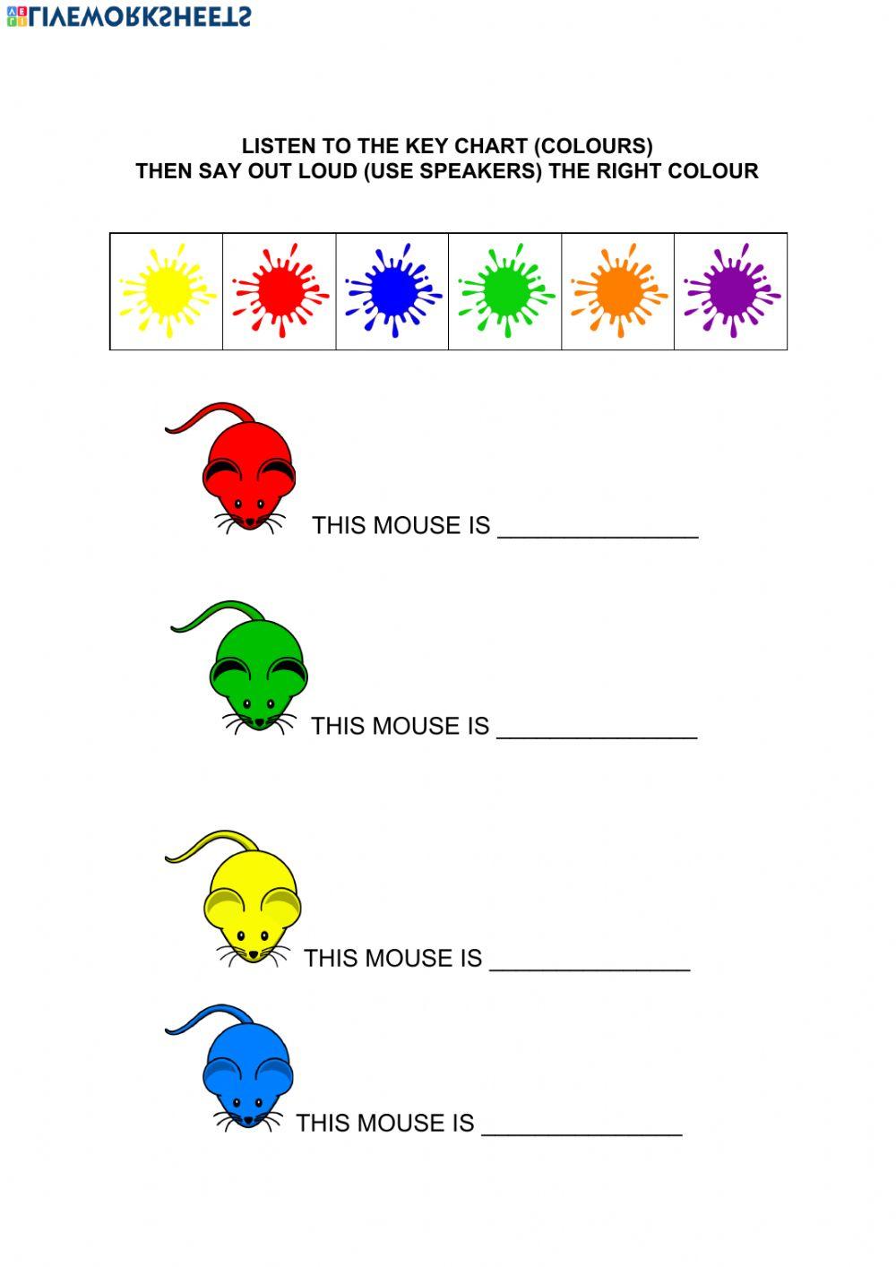 Mouse Paint - Colours