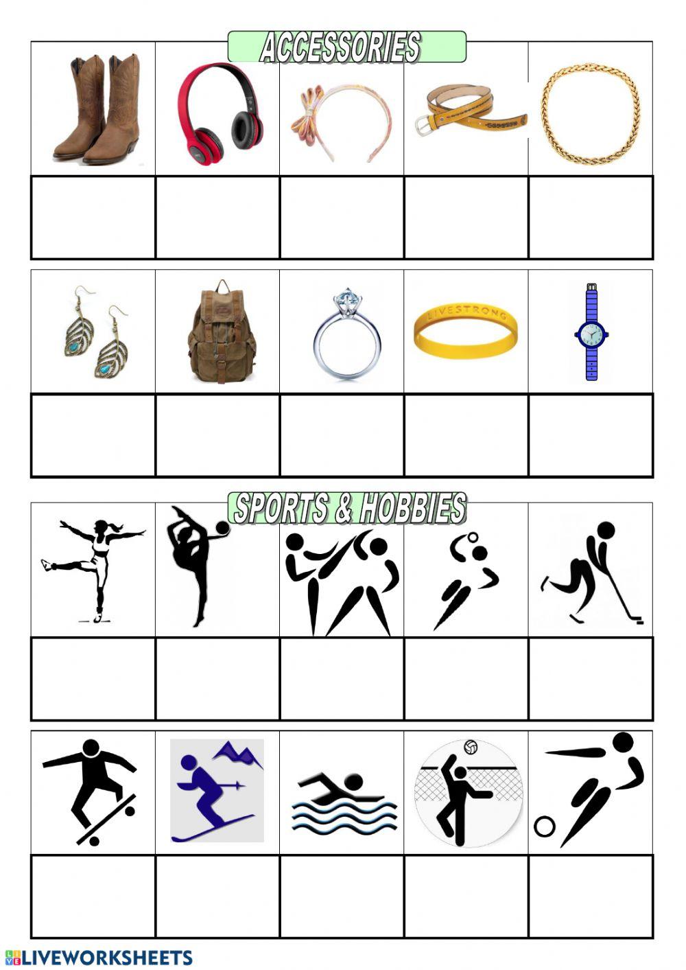 Accessories & sports