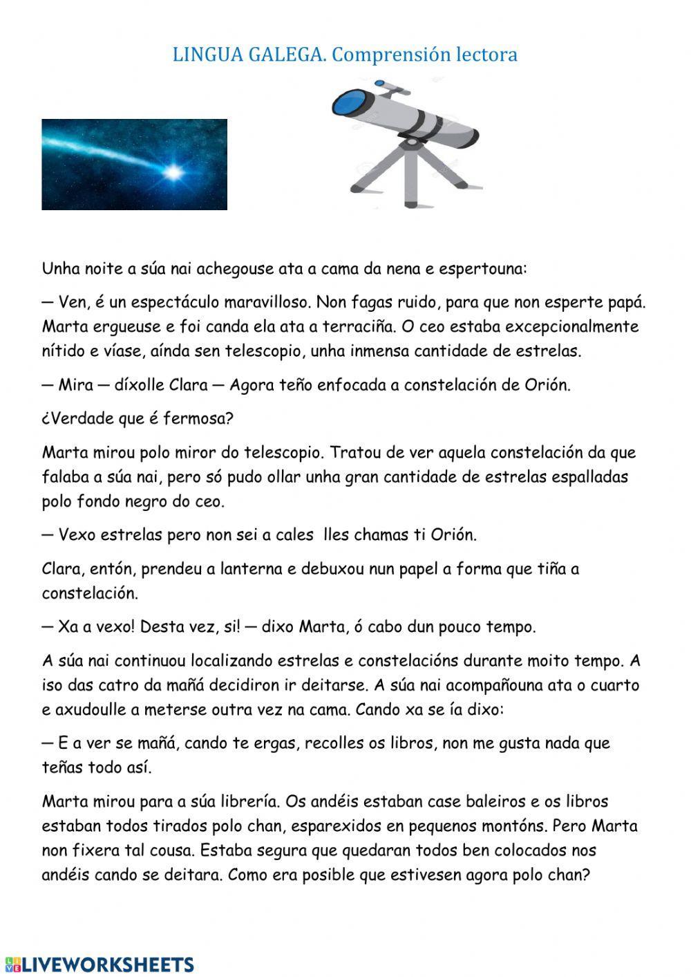 Comprensión lectora