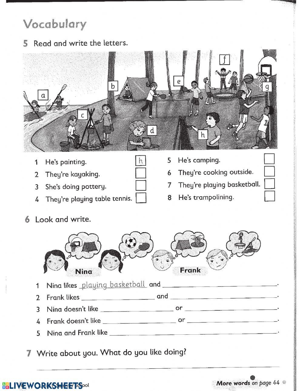 Reading and writing. International Summer School