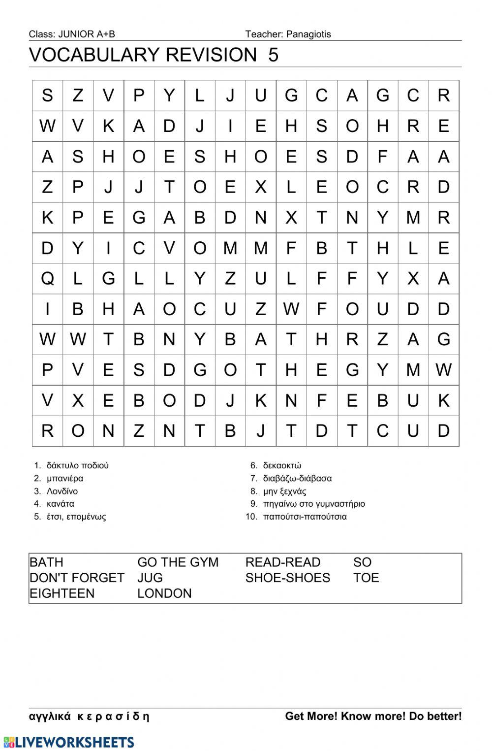 Wordsearch Junior.4