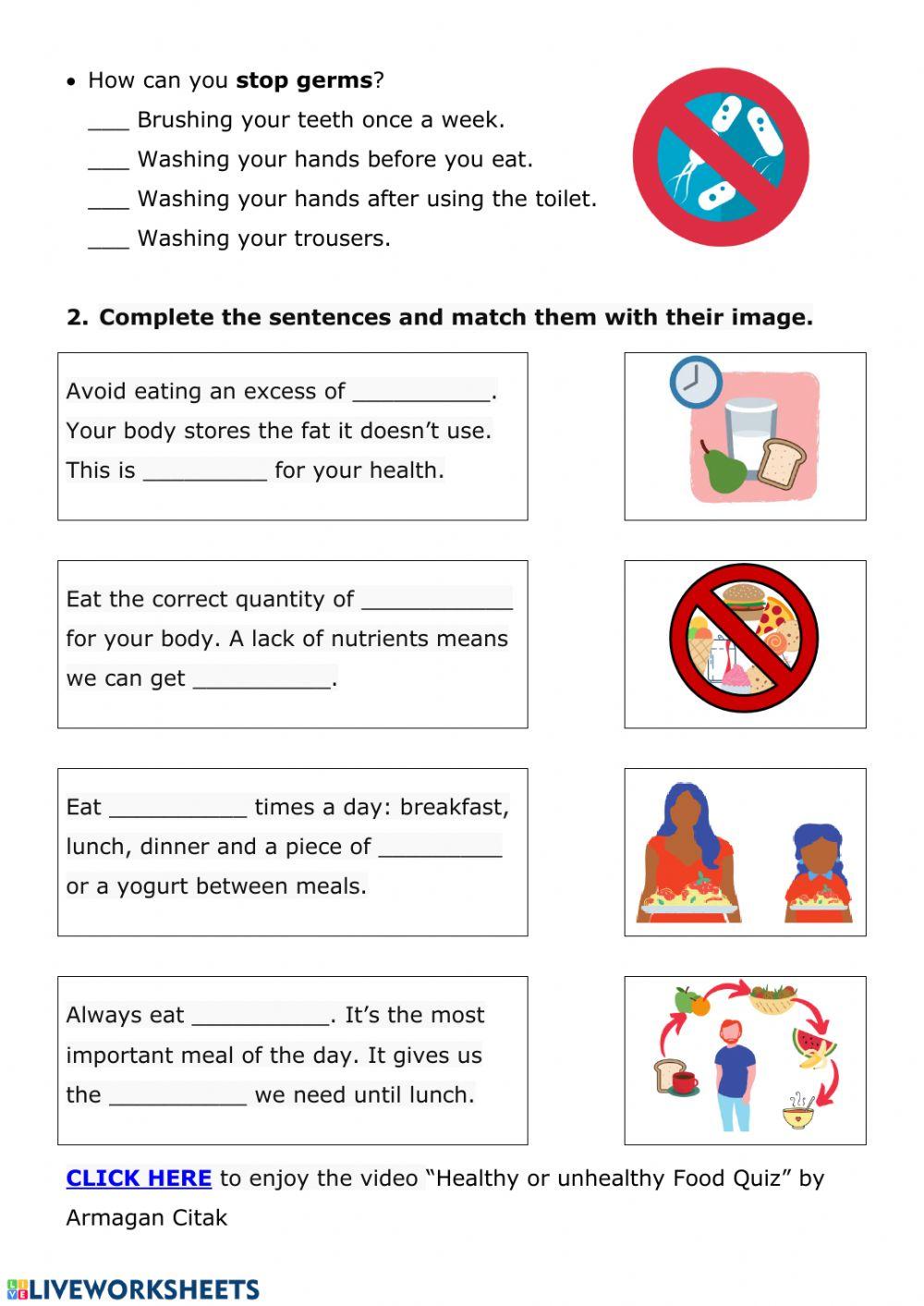 NUTRITION 9 - Tips for Healthy Food