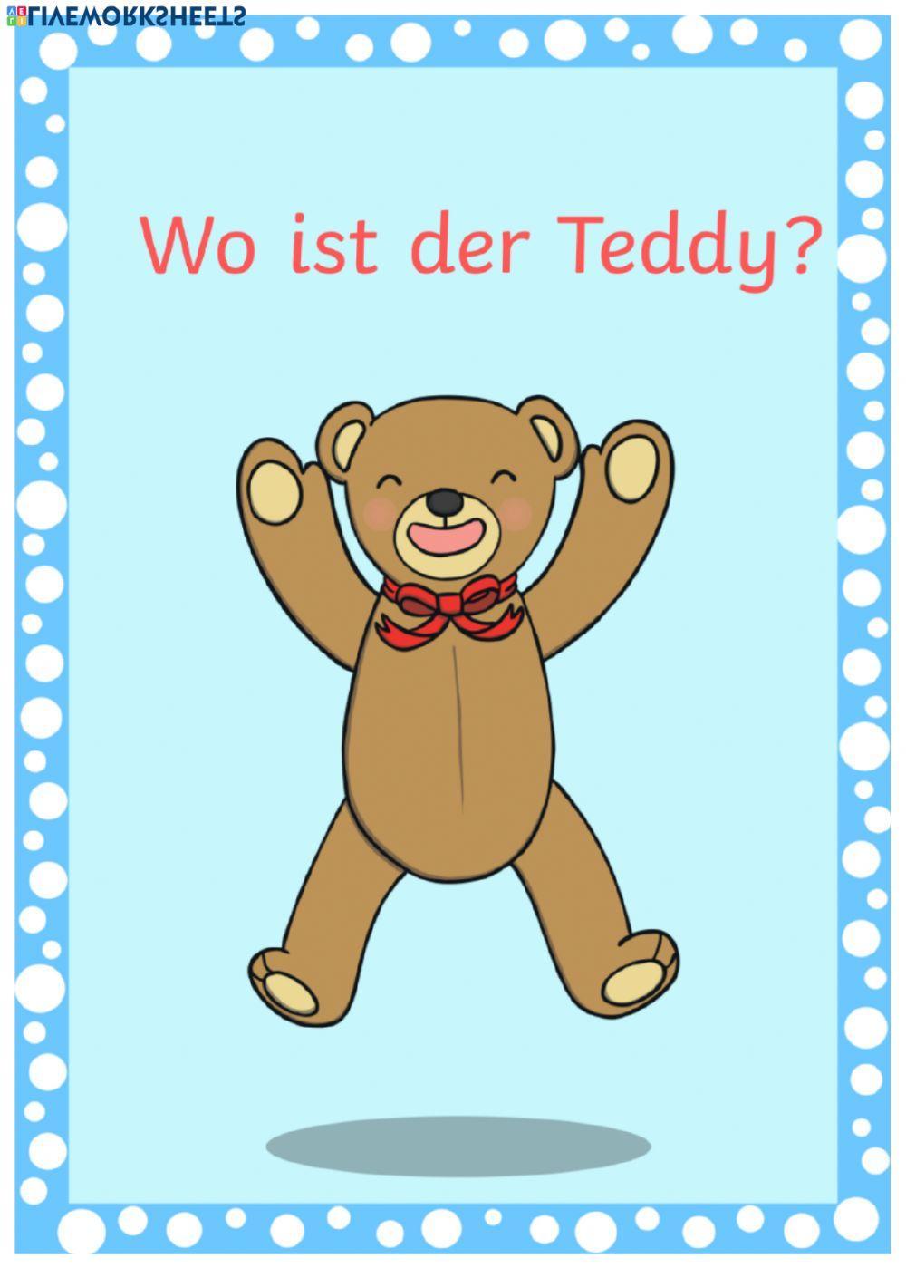 Wo ist der Teddy?