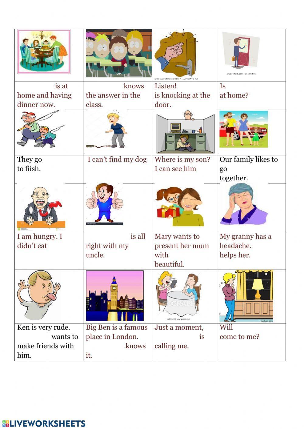 Indefinite pronouns