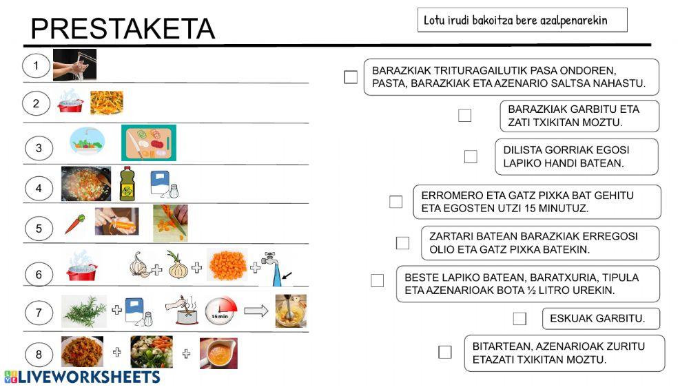 Dilista gorrien espiralak