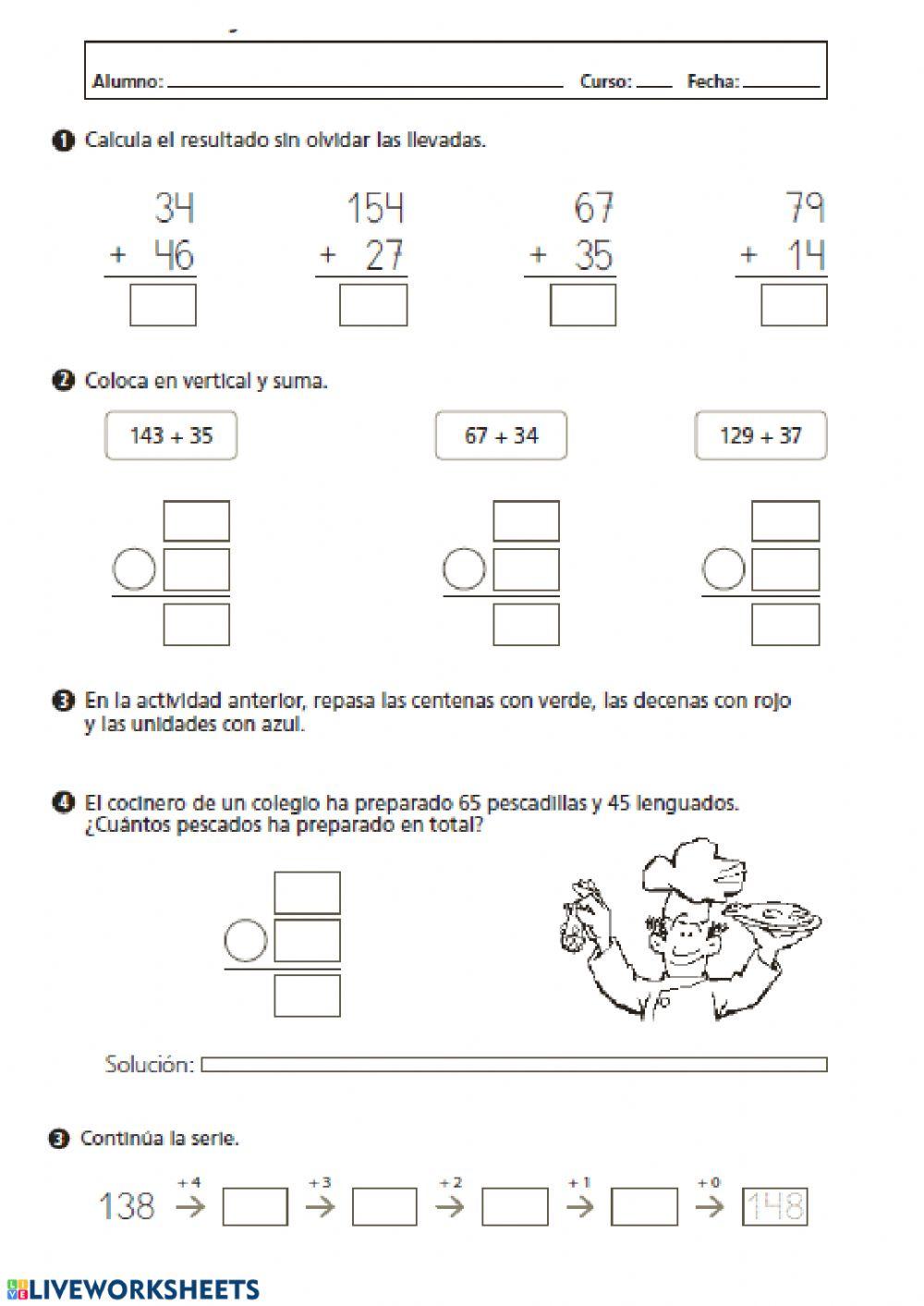 Repaso numeración Repaso numeración