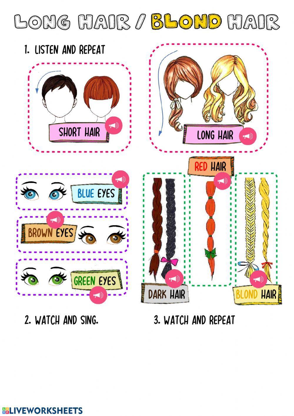 Long Hair-Blond Hair