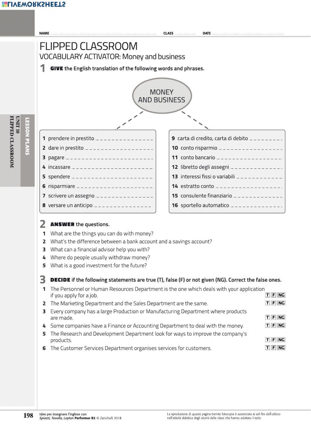 Unit 10 vocabulary activator