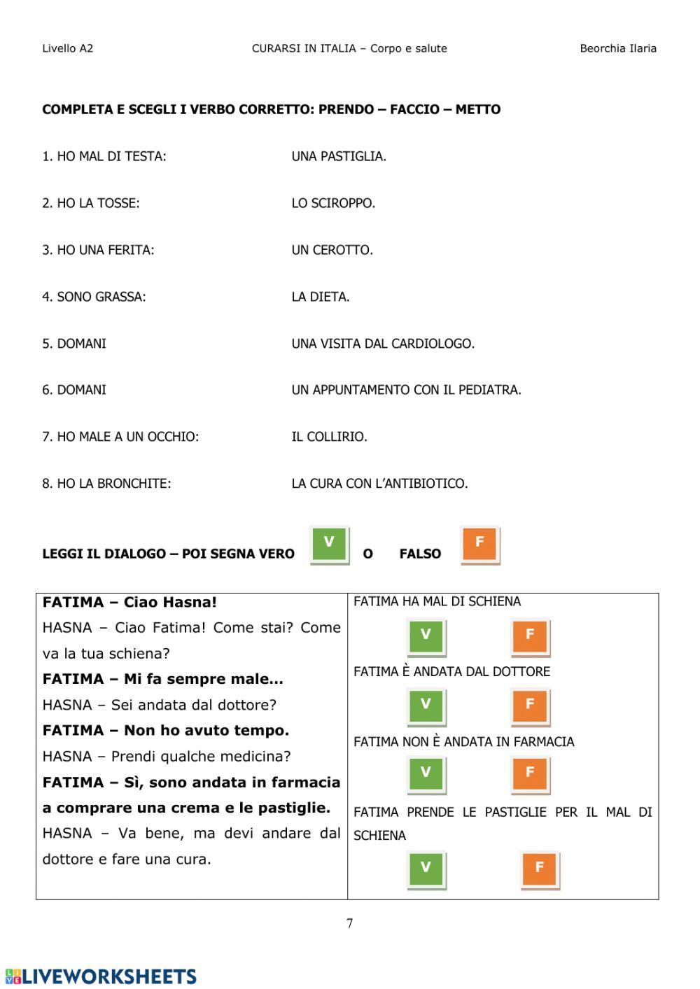 ITA A2 - Curarsi in Italia
