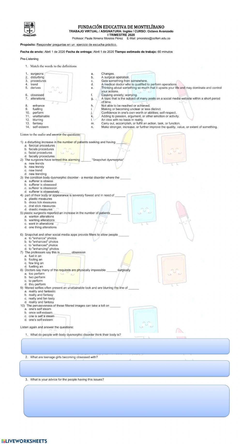 Listening about Young people Problems