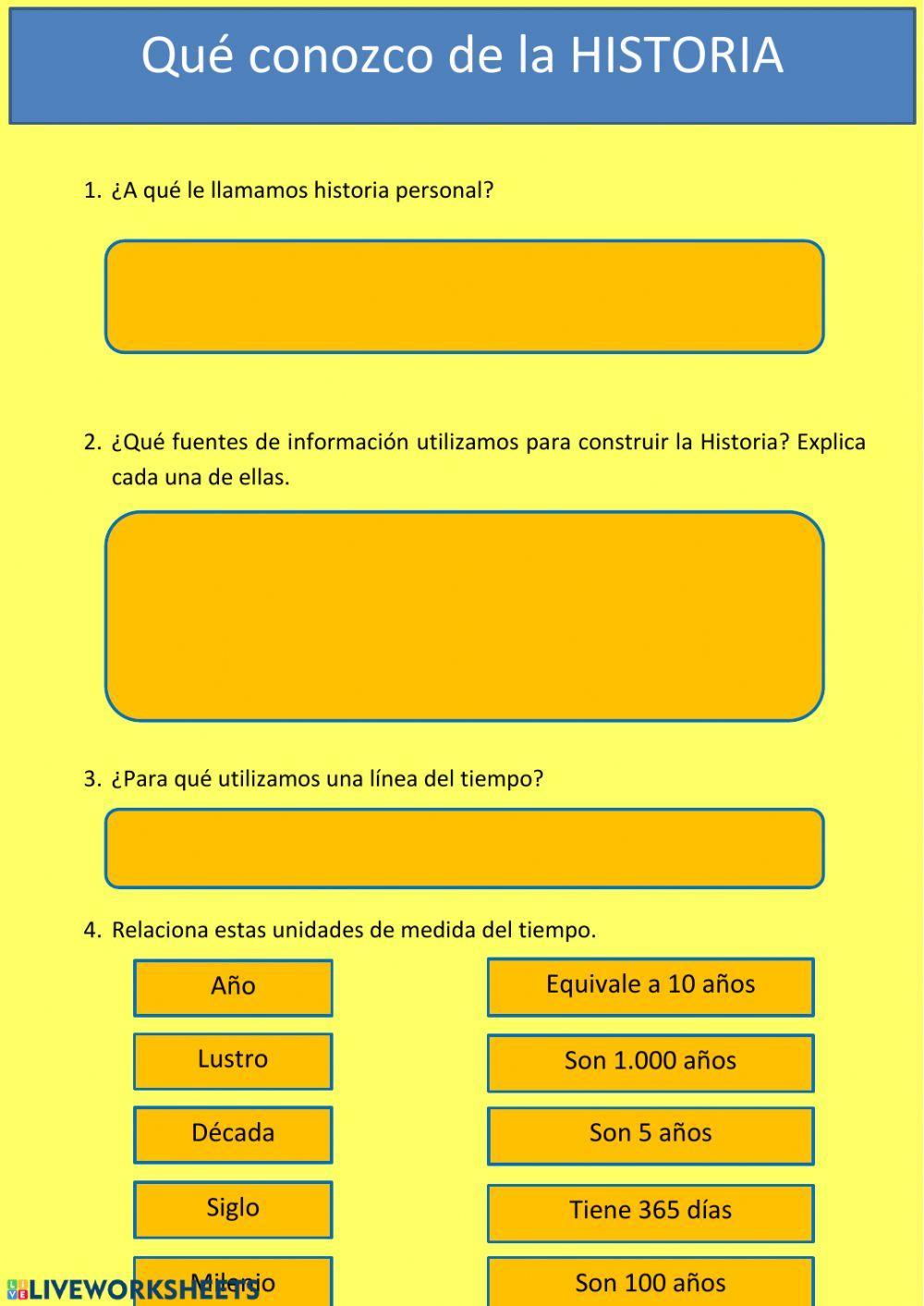 Estudio de la Historia