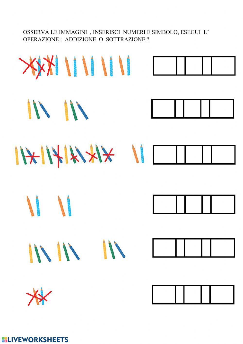 Addizione o sottrazione