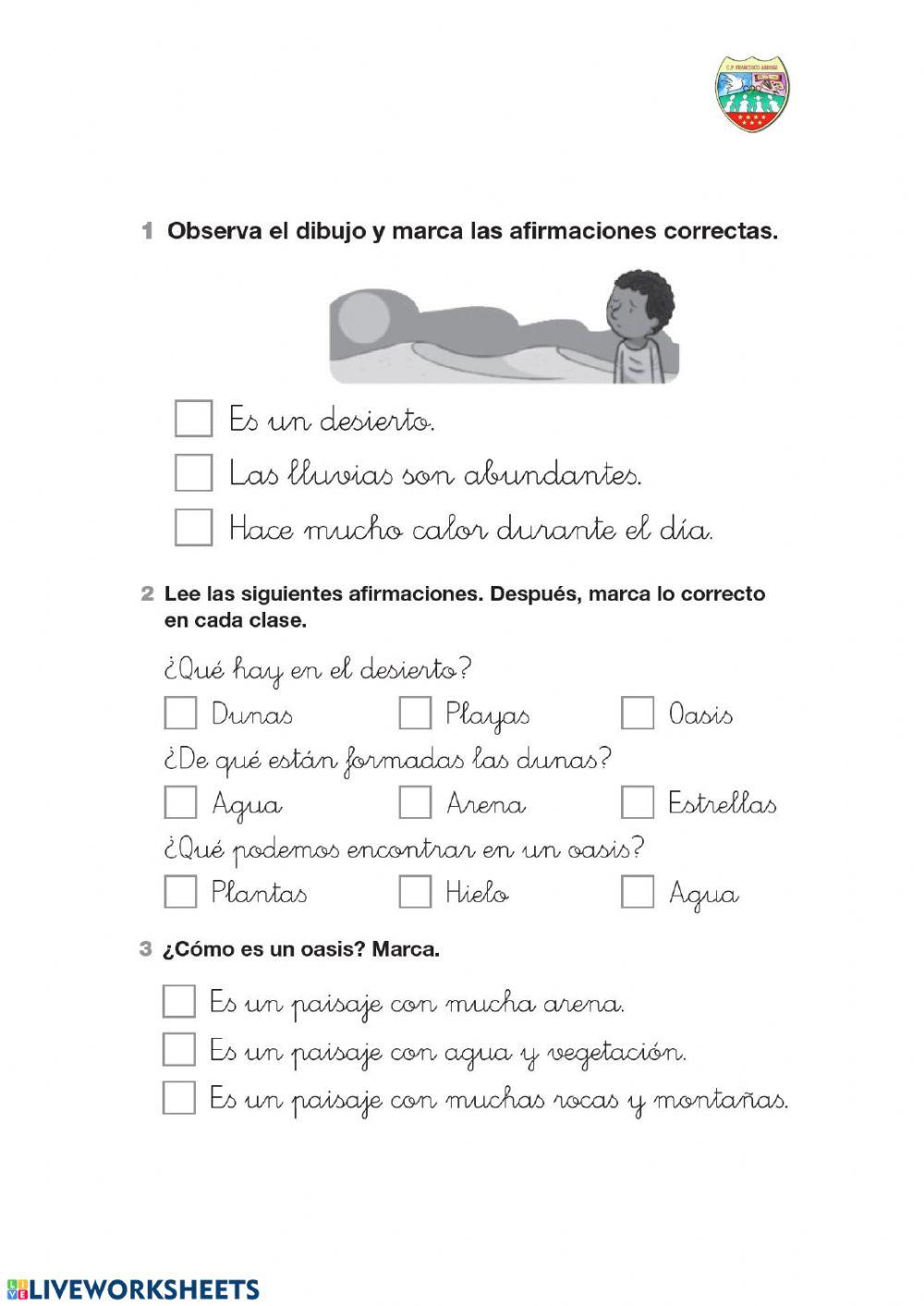 Ficha desierto-Oasis